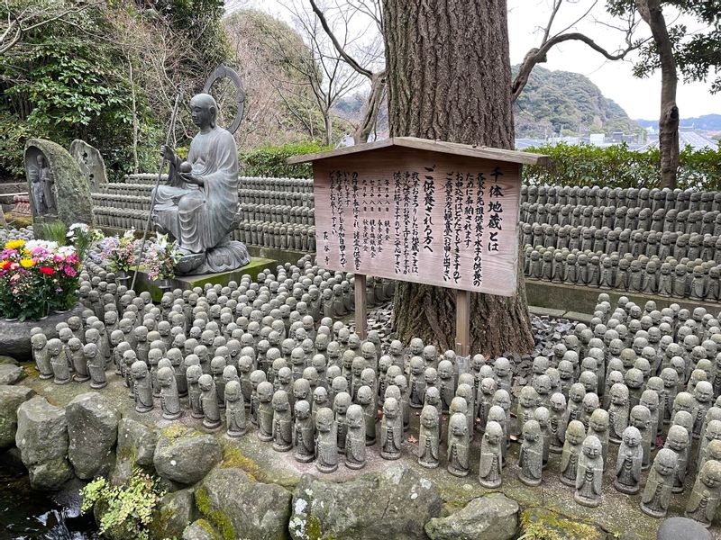 Kamakura Private Tour - A thousand Jizo statues at Hase-dera Temple