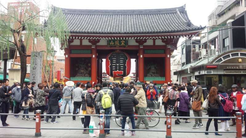 Tokyo Private Tour - Asakusa Kaminarimon Thunder Gate, symbolic gate representing the traditional city of Tokyo.