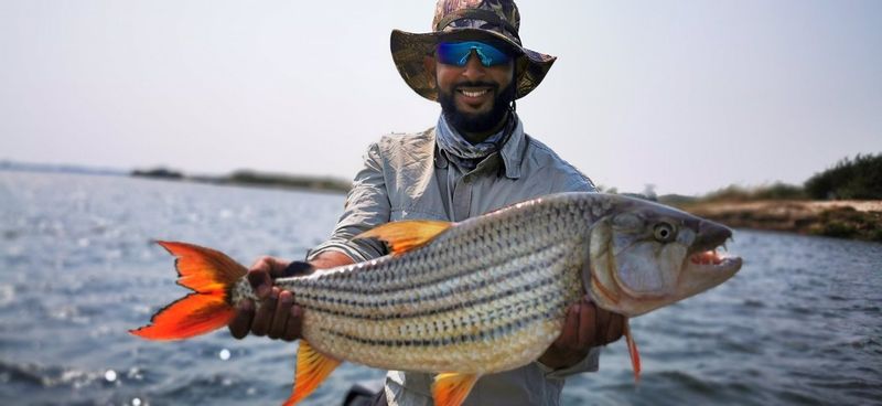 Livingstone Private Tour - And yet again another  big Tiger Fish catch! 