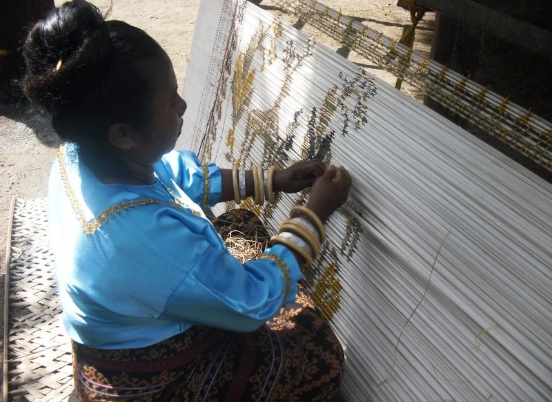 East Nusa Tenggara Private Tour - Hand woven fabrics - design motif/