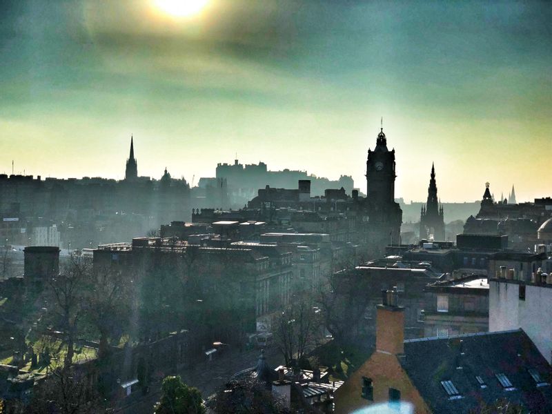 Edinburgh Private Tour - The view from Calton Hill