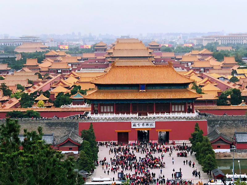 Beijing Private Tour - Forbidden city bird view 