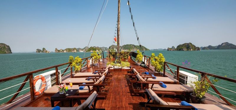 Hanoi Private Tour - Cruise's deck top