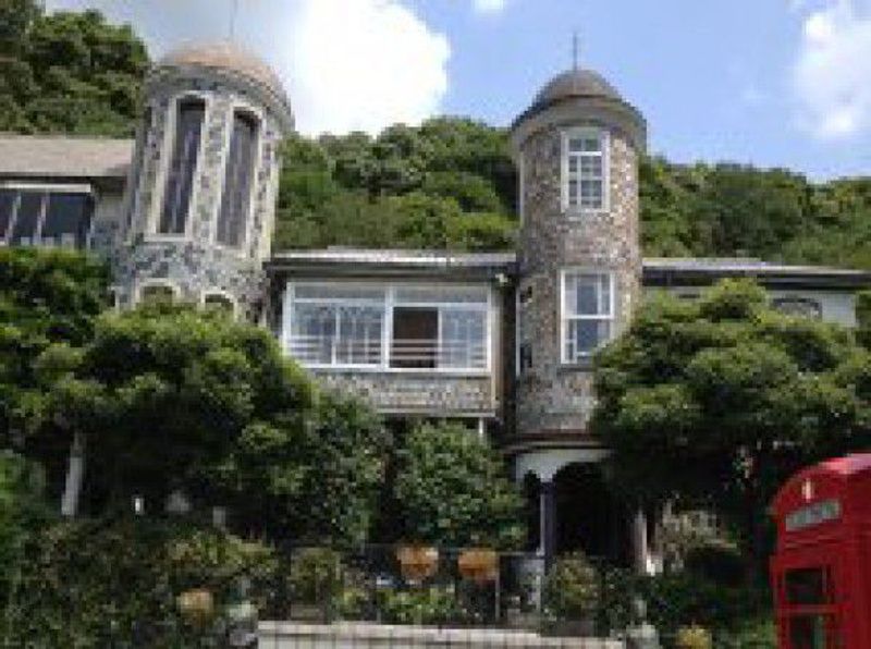 Hyogo Private Tour - Pasear por la zona de "Ijin Kan" (residencias de extranjeros) es muy agradable. Desde este lugar podemos ver el mar. Es la foto de "casa de escama"; vale la pena visitar !