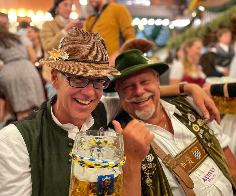 Munich Private Tour - Oktoberfest: Scott & his buddy