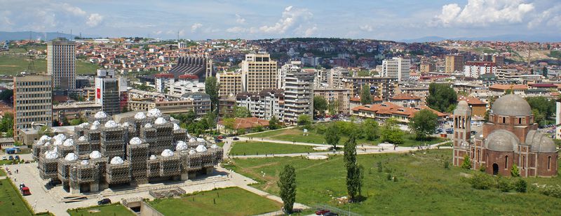 Pristina Private Tour - Pristina view from Cathedral tower 