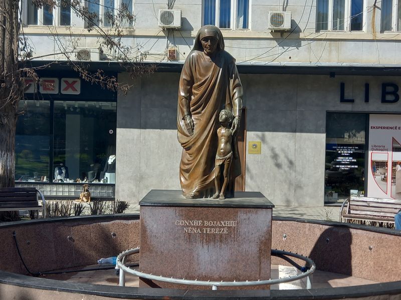 Pristina Private Tour - Sculpted in bronze, the Mother Teresa statue was unveiled in Pristina's main square.