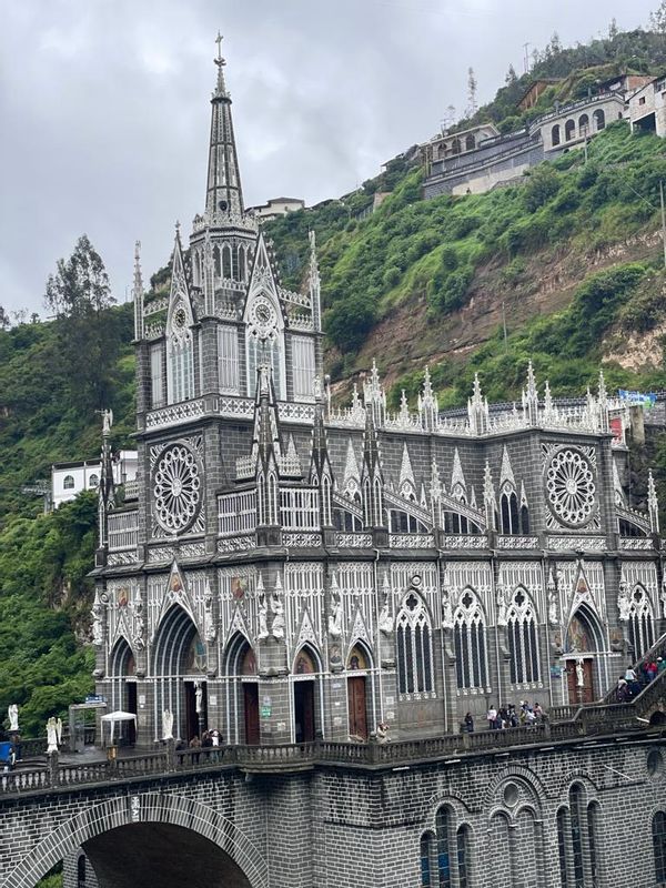 Quito Private Tour - Las Lajas Sanctuary - front