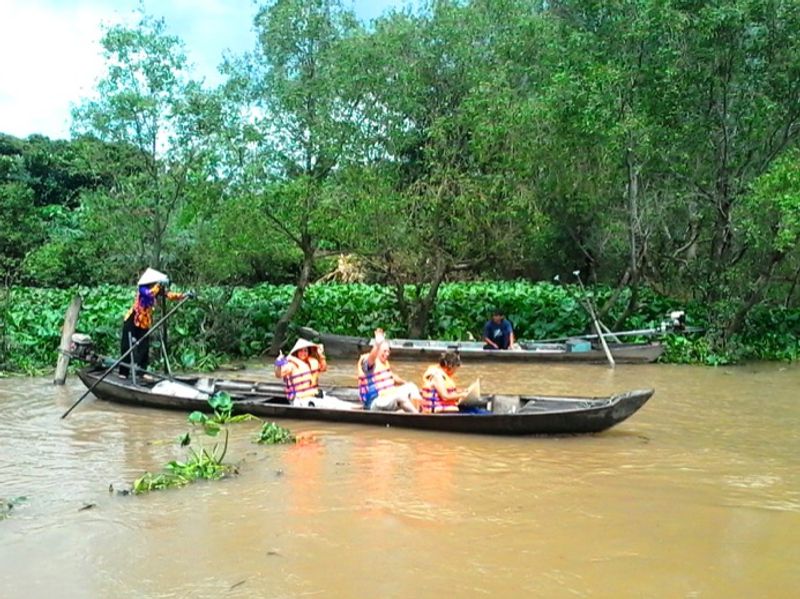 Ho Chi Minh Private Tour - local boat