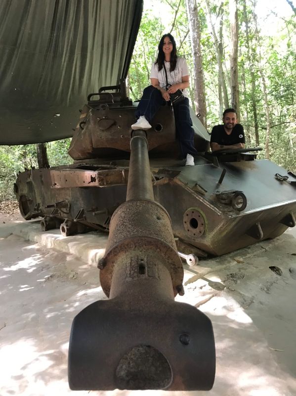 Ho Chi Minh Private Tour - us tank