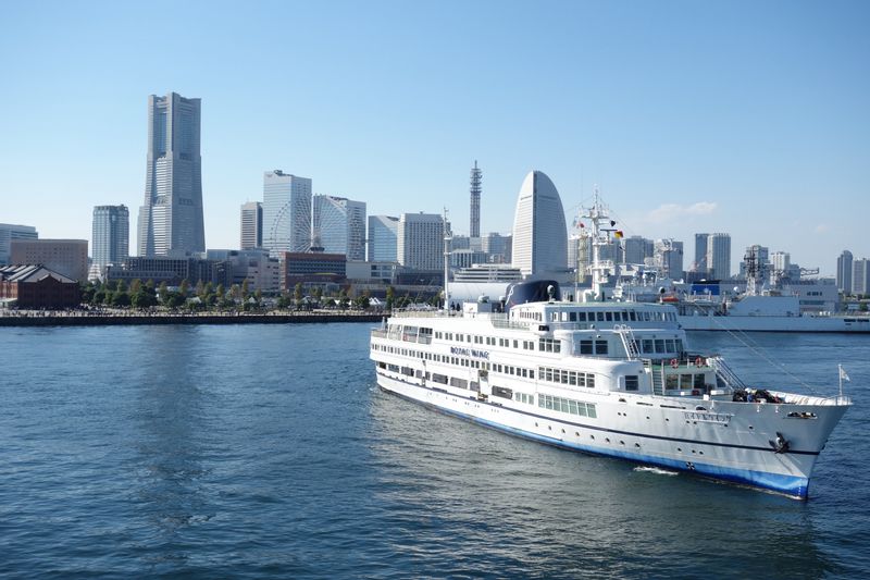 Yokohama Private Tour - Vue de Minato Mirai 21 depuis Osambashi