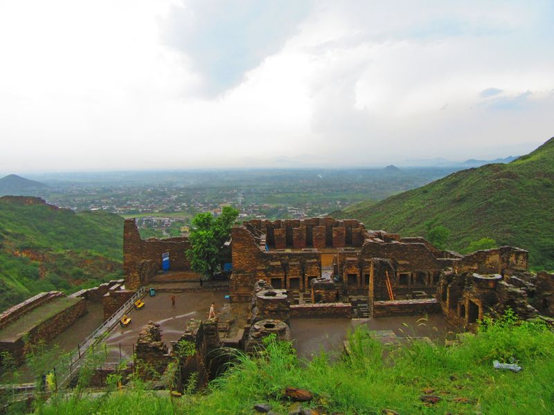 Islamabad Private Tour - Aireal view of Takht Bhai Buddhist Monastery 