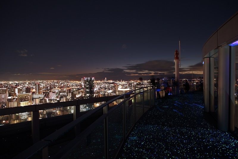 The Lumi Sky Walk with a floating Milky Way at your feet