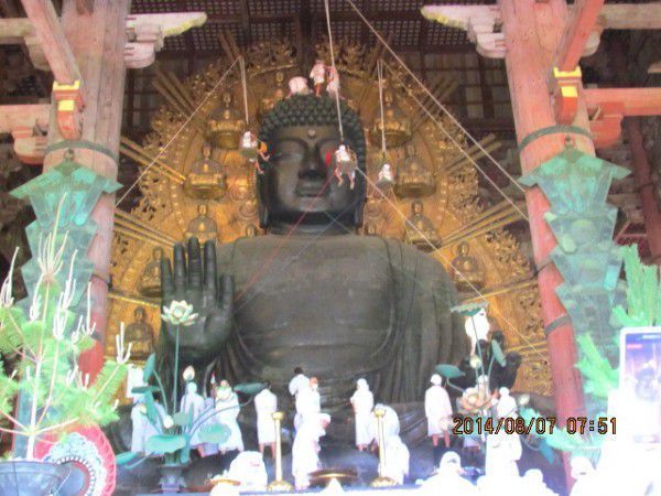 Giant Buddha Statue Cleaned In Nara Watch A Video GoWithGuide   2872 