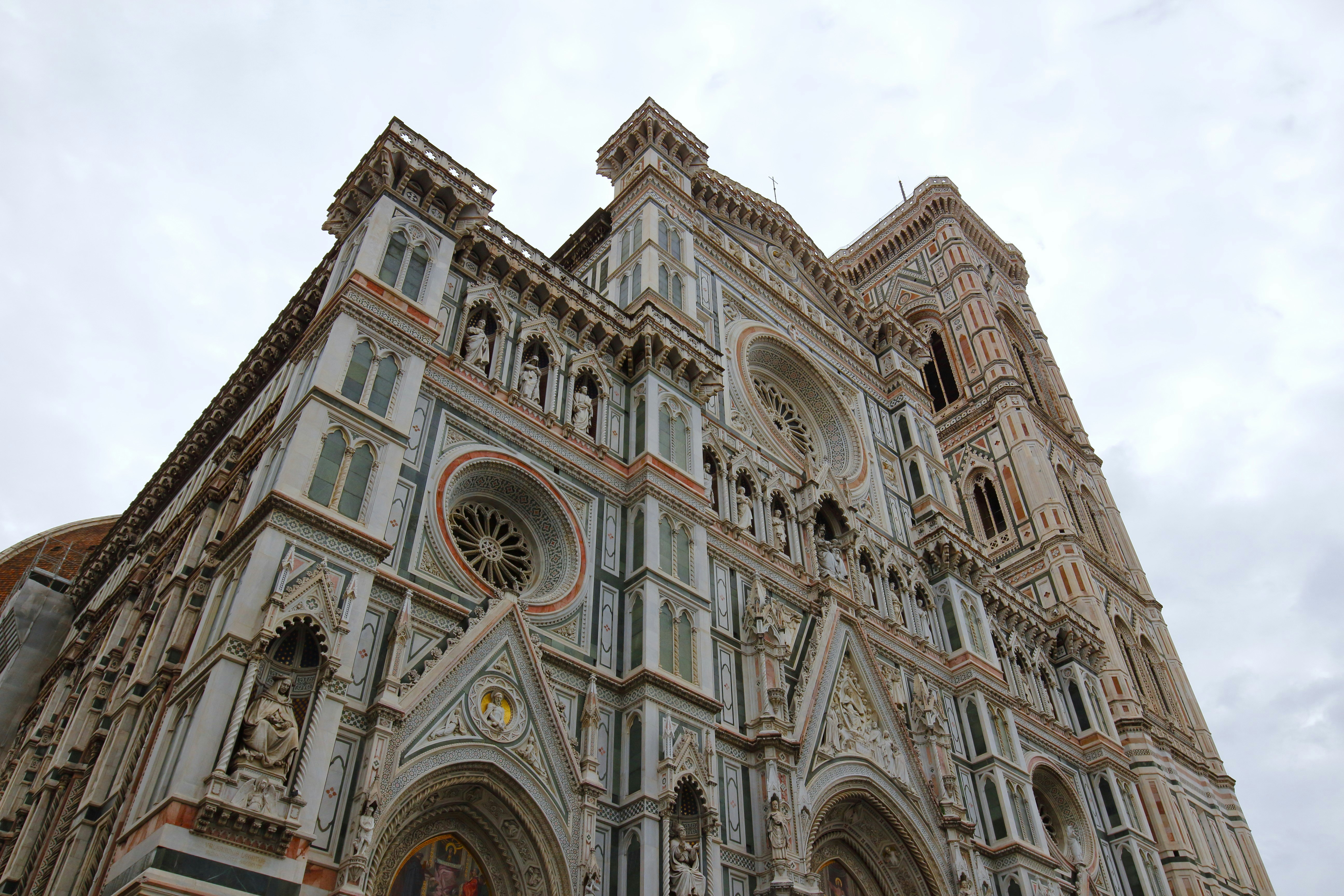 The front facade of the Cathedral of Santa Maria del Fiore