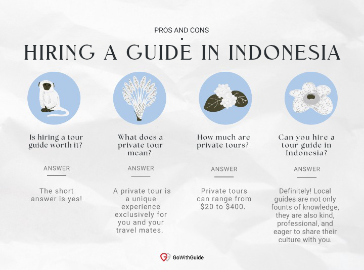 Hiring a Guide in Indonesia - Pros and Cons