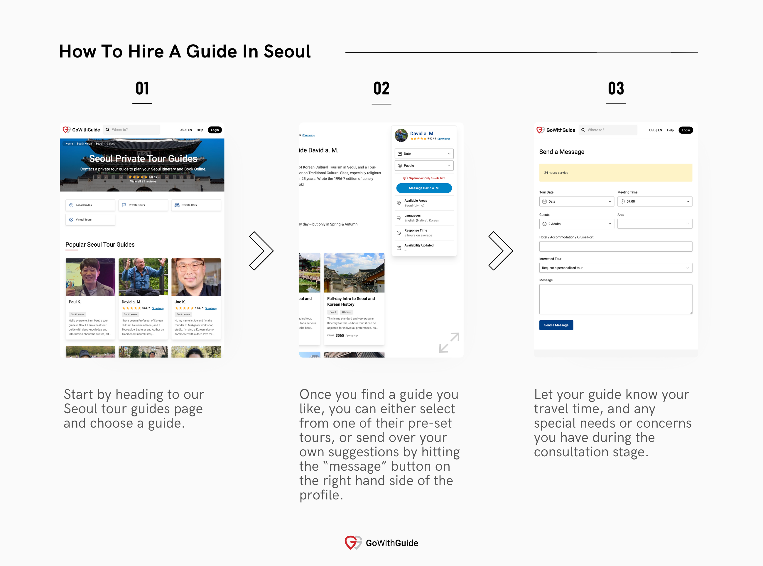 Step By Step Guide On How To Hire a Guide In Seoul 