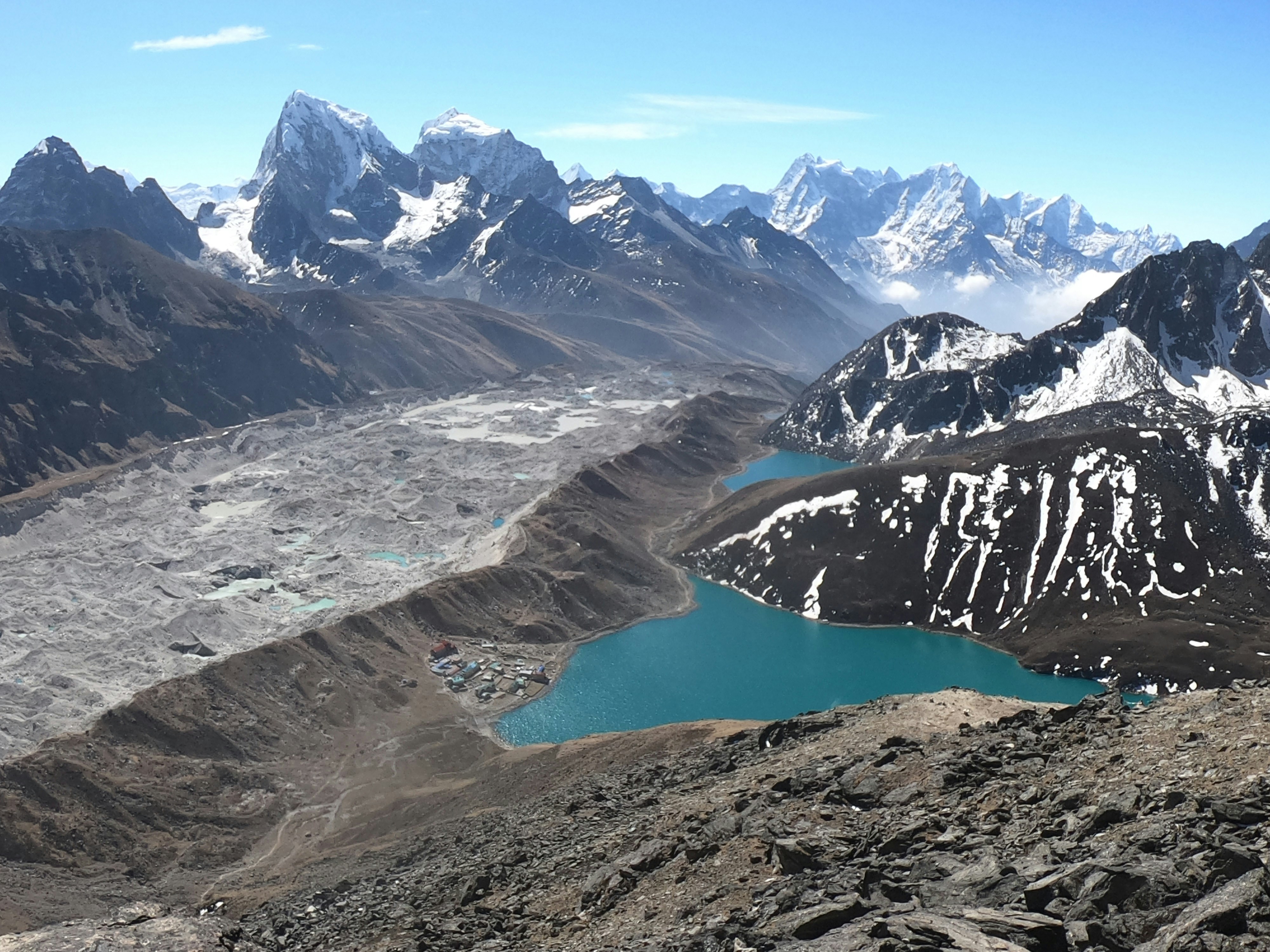 A mountain range in Nepal