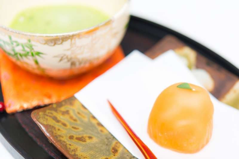 Green Tea and Japanese Sweets