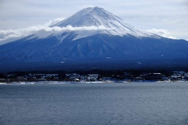 Mt. Fuji and Lake Kawaguchiko