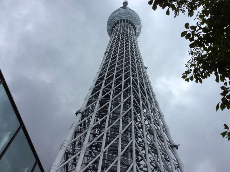 Tokyo Skytree. Imagine the view from up top!