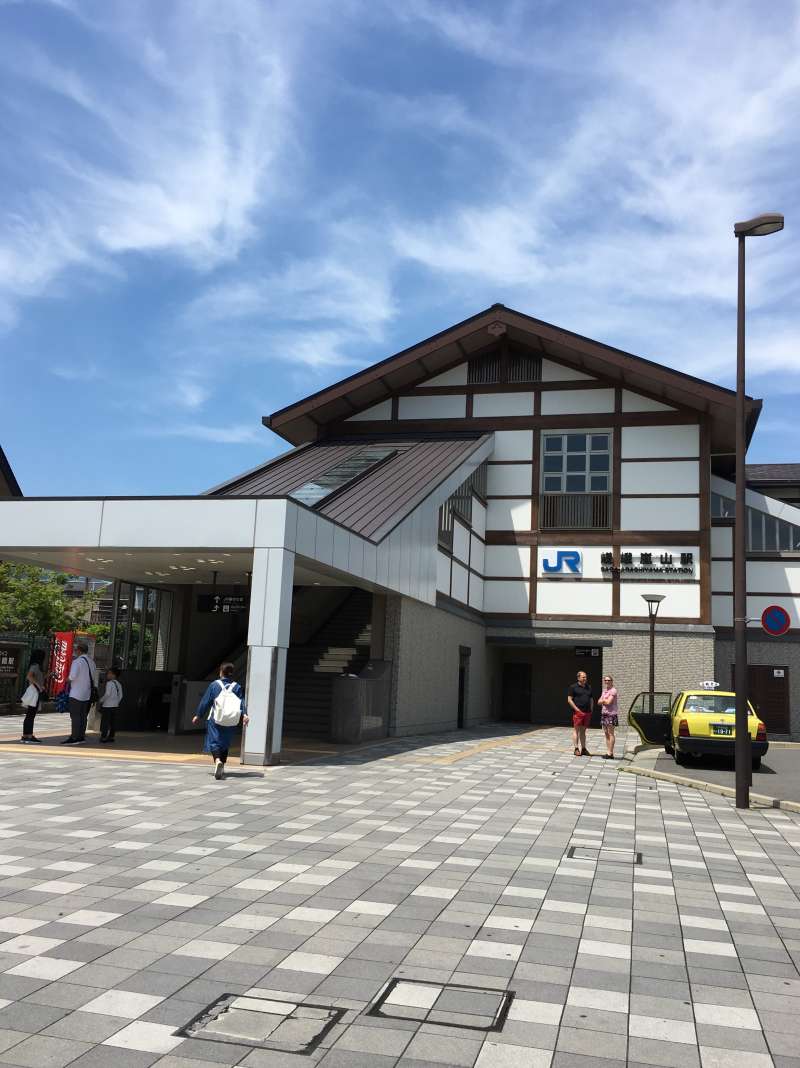 JR Saga Arashiyama station 